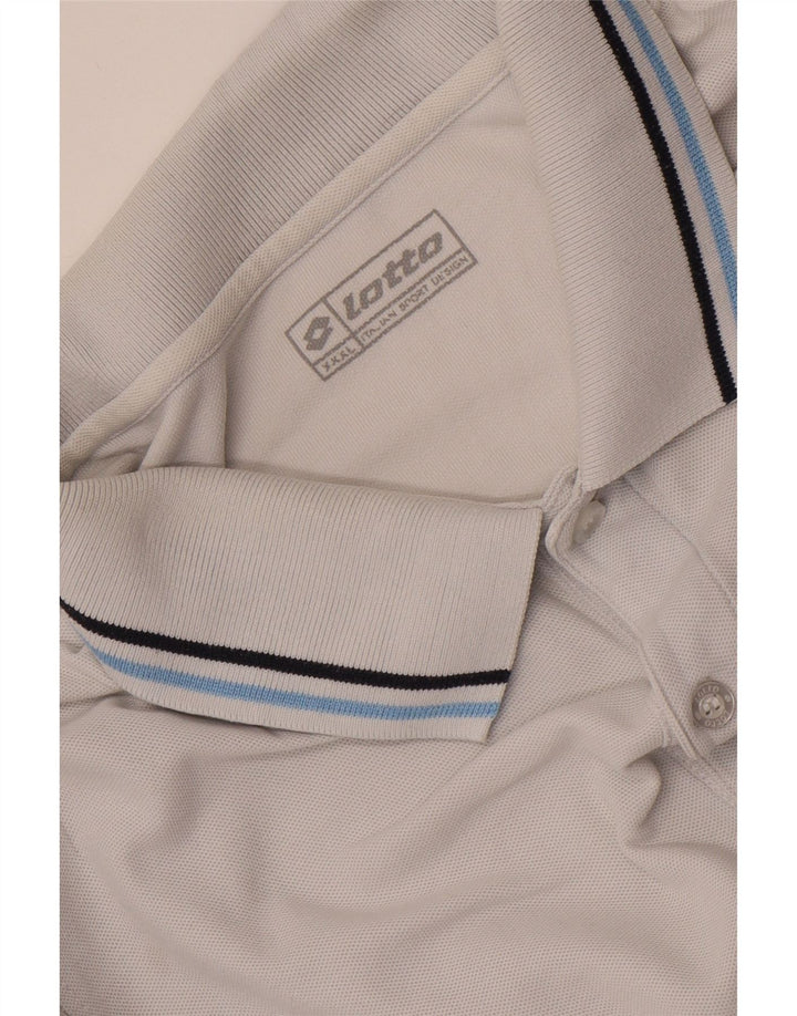 Polo da uomo Lotto 2XL Grigia