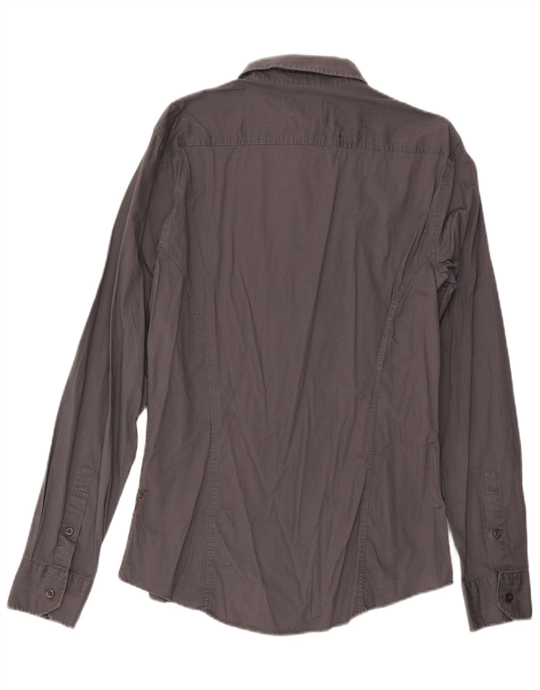 Camicia Uomo Guess Large Grigio Cotone