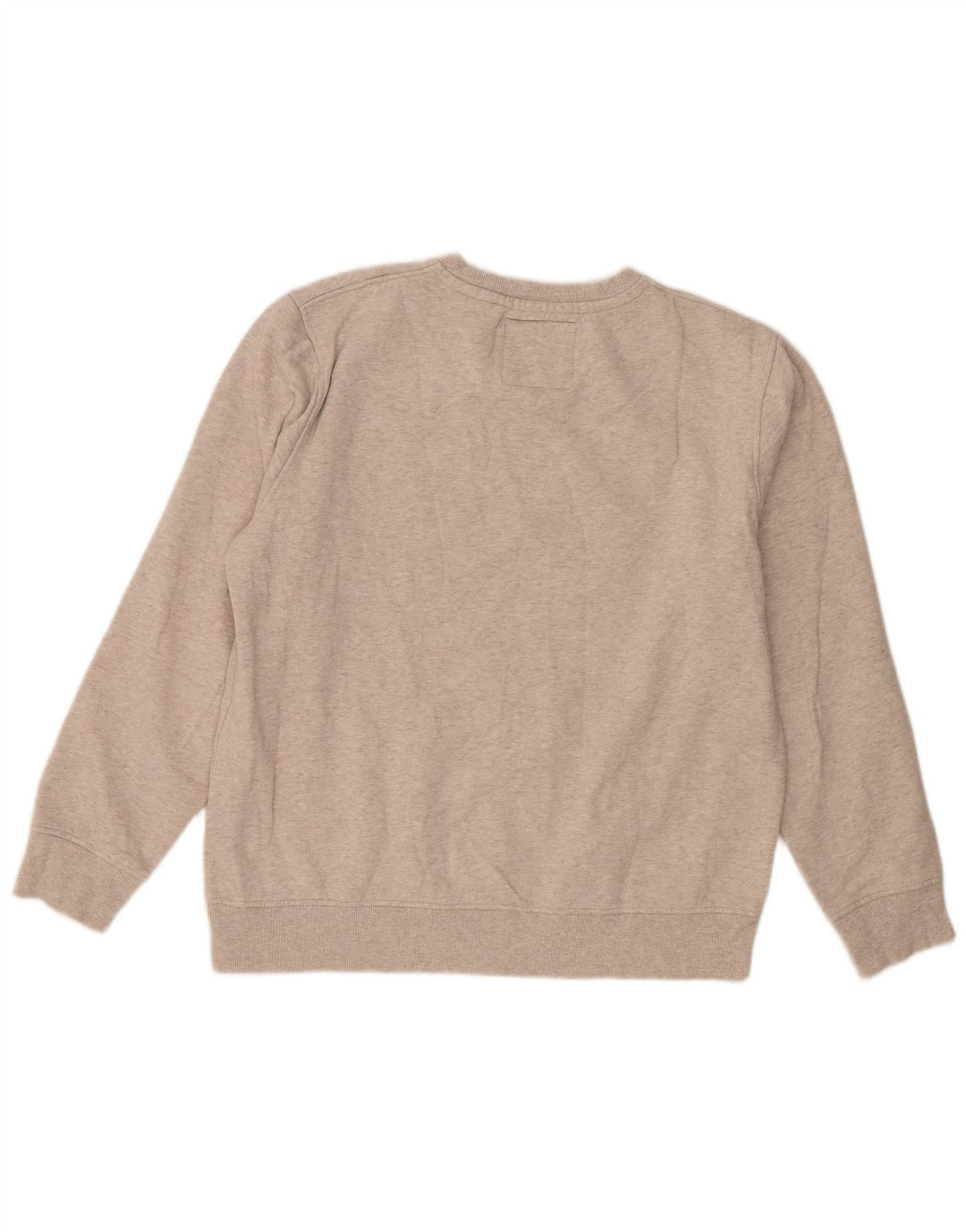 Crew Clothing Felpa da uomo Maglione XL Cotone beige