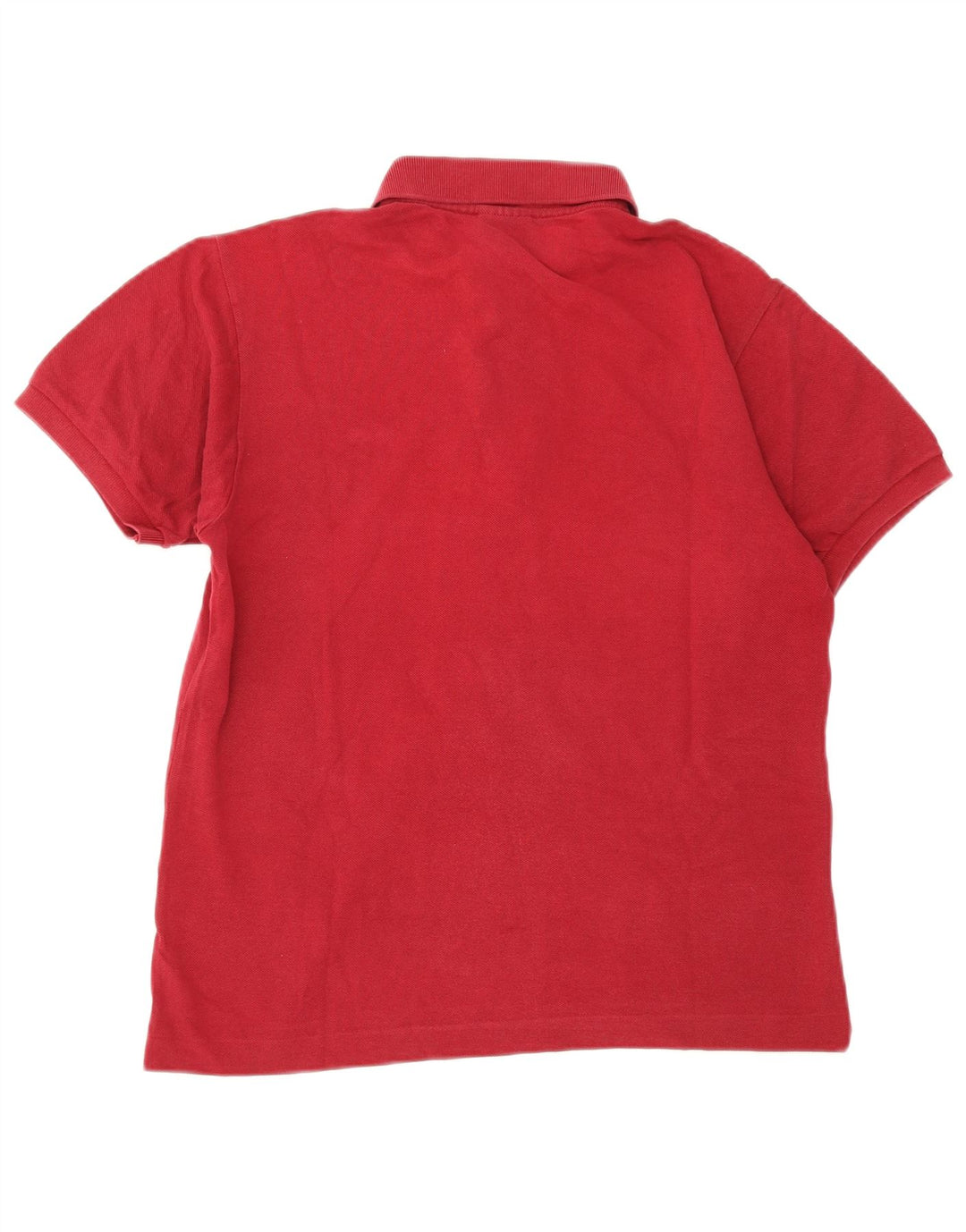 Polo da uomo Lacoste taglia 4 media in cotone rosso