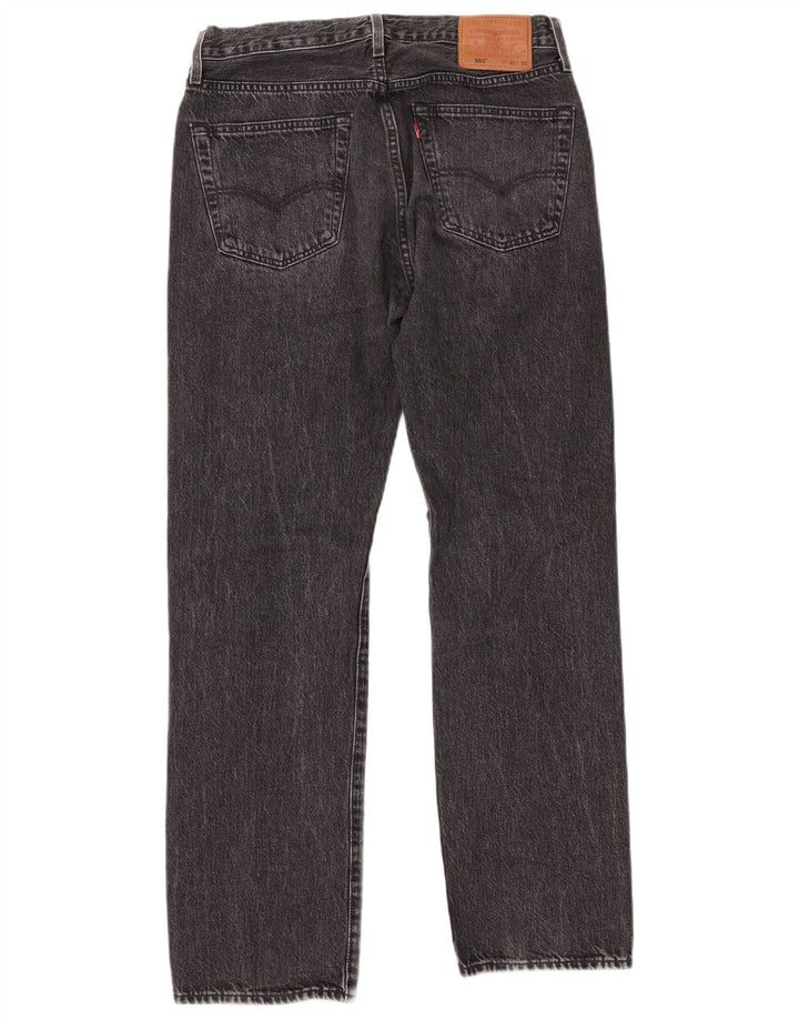 LEVI'S Jeans dritti da uomo 501 W32 L32 Cotone grigio
