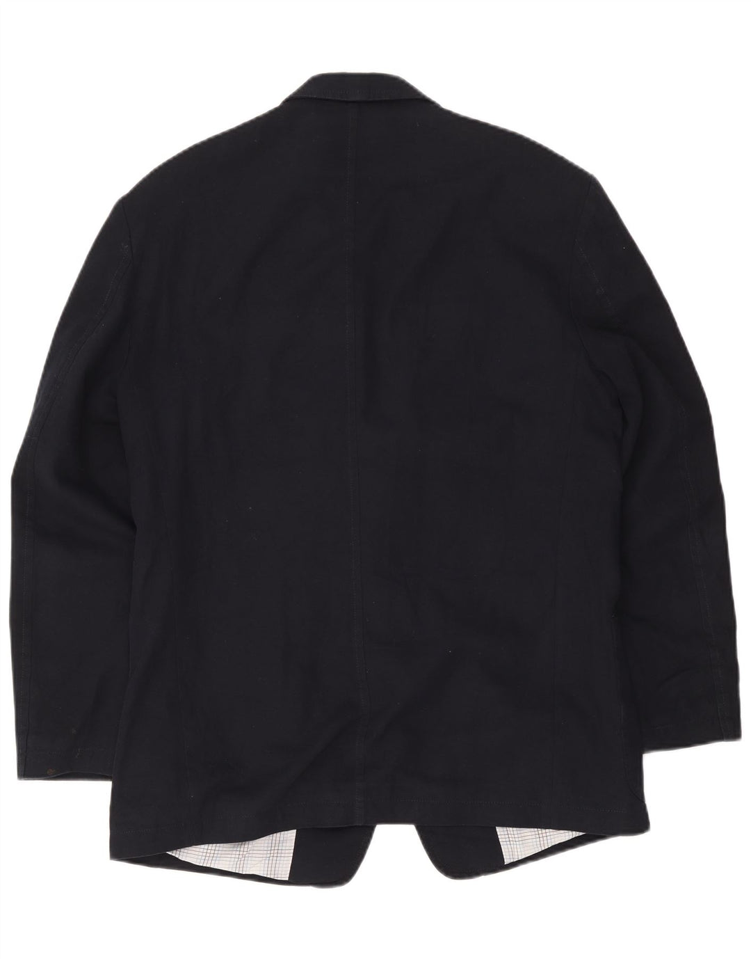 Giacca blazer a 2 bottoni da uomo Marks & Spencer UK 38/40 medio blu navy