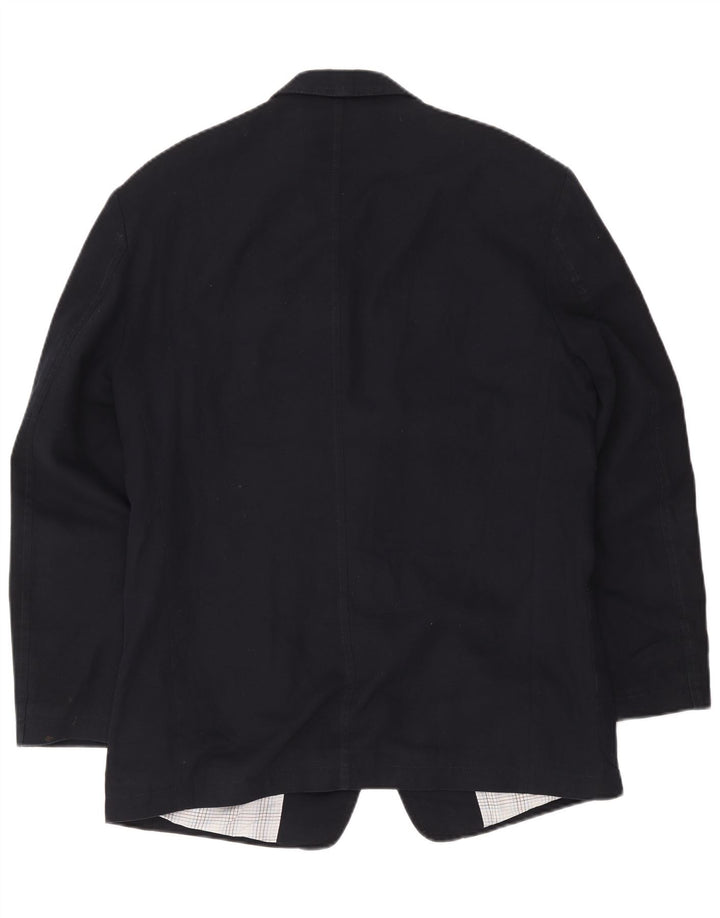 Giacca blazer a 2 bottoni da uomo Marks & Spencer UK 38/40 medio blu navy