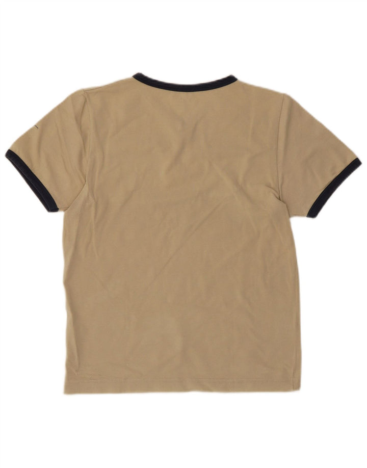T-shirt da donna CHAMPION Top UK 10 piccola in cotone beige