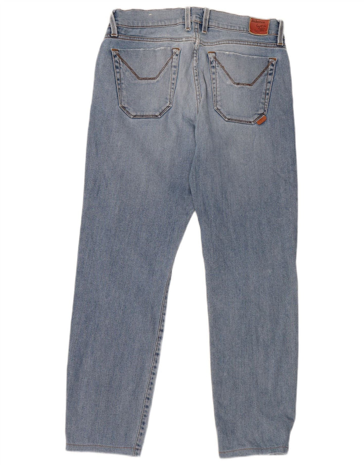 Jeans dritti da donna Jeckerson W29 L27 cotone blu