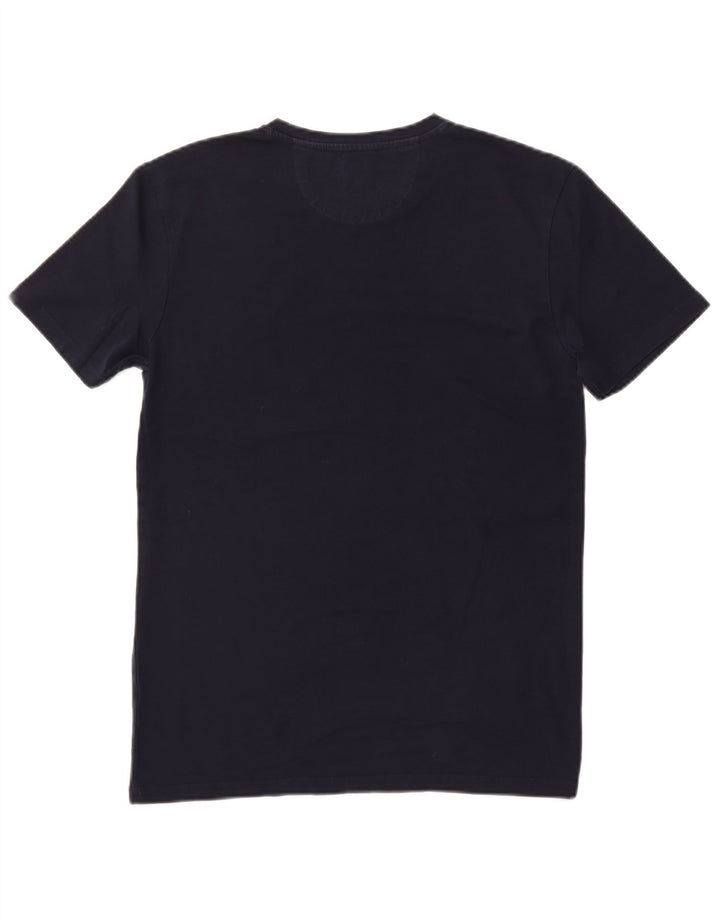 T-shirt Zara da uomo slim fit, taglia grande, blu navy