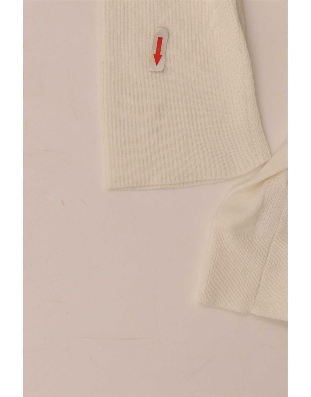Maglione maglione con scollo a barca da donna Marks & Spencer UK 10 piccolo bianco