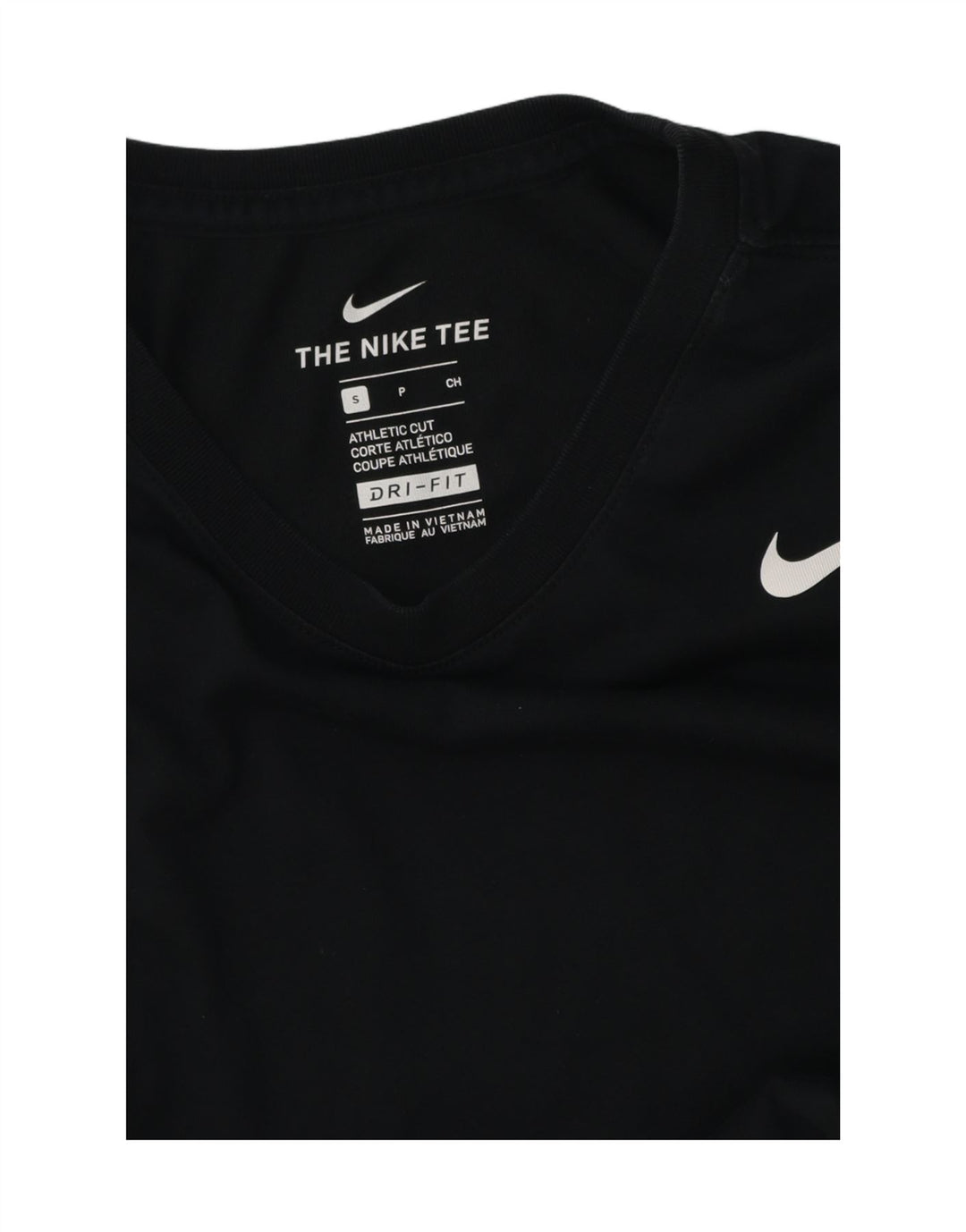 T-shirt Nike Dri Fit da uomo piccola nera