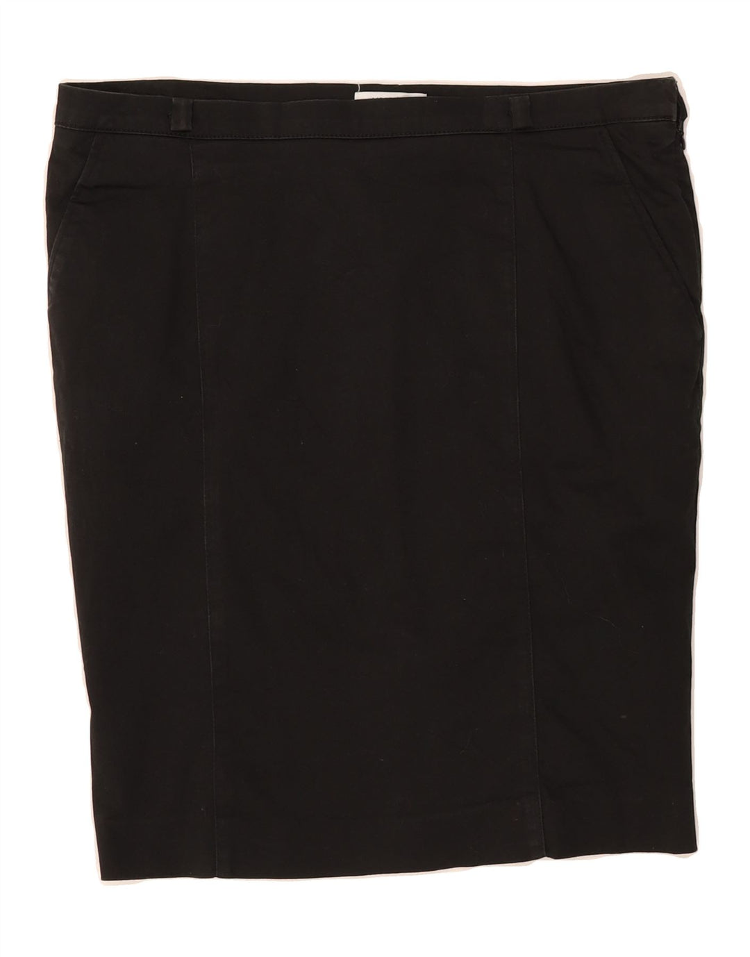 MOSCHINO Womens Pencil Skirt W34 Large Black Vintage Moschino and Second-Hand Moschino from Messina Hembry 