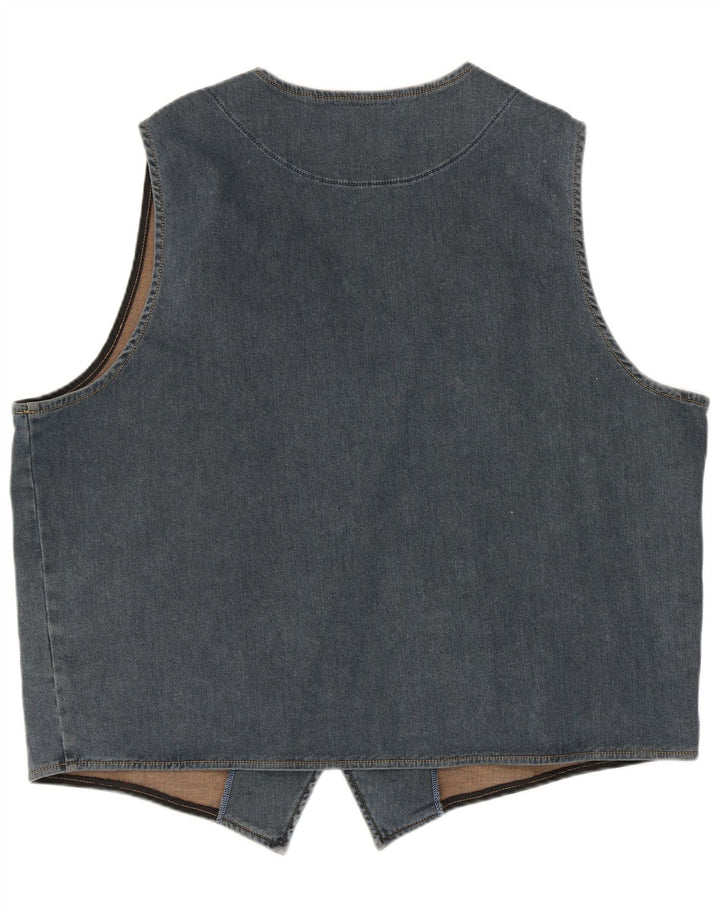 Gilet in denim da uomo JP 1880 4XL cotone blu