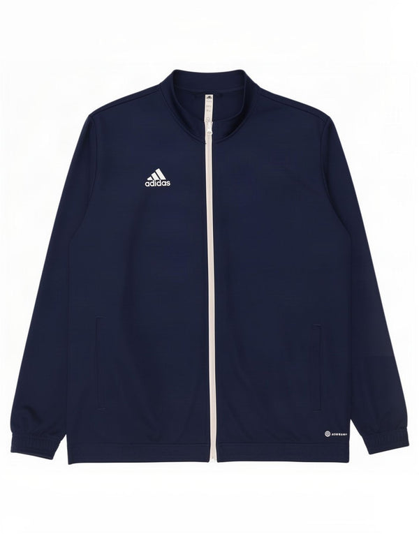 Giacca superiore della tuta da uomo Adidas Aeroready 2XL poliestere blu navy
