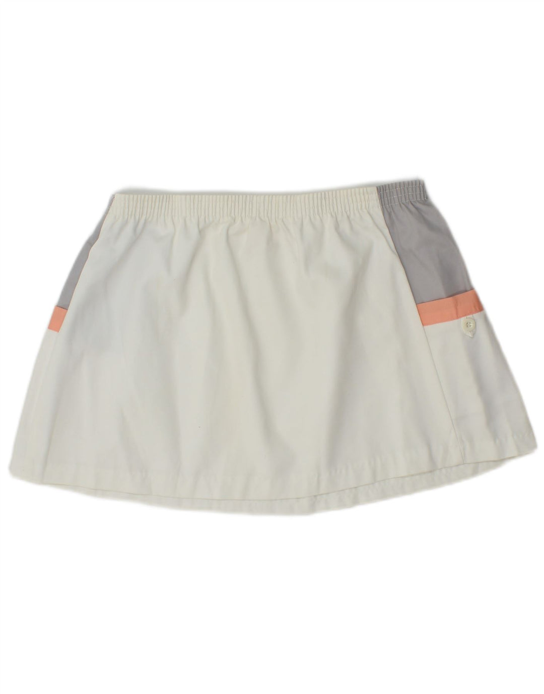 Mini gonna da tennis da donna Active EU 44 XL W32 Poliestere color block bianco