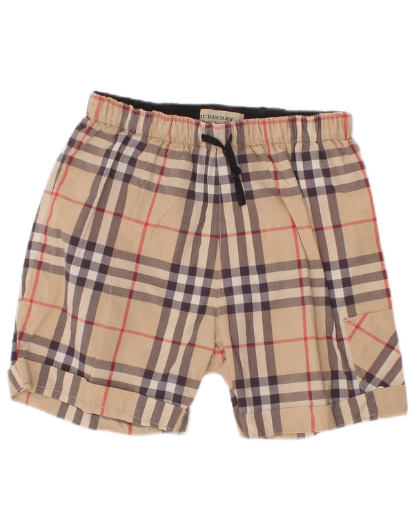 Pantaloncini Burberry Ragazzi 2-3 Anni W18 Beige Check