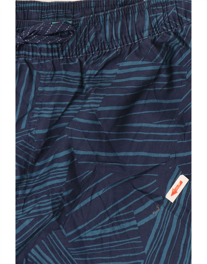Pantaloncini da bagno da uomo Quiksilver XL Poliestere geometrico blu navy
