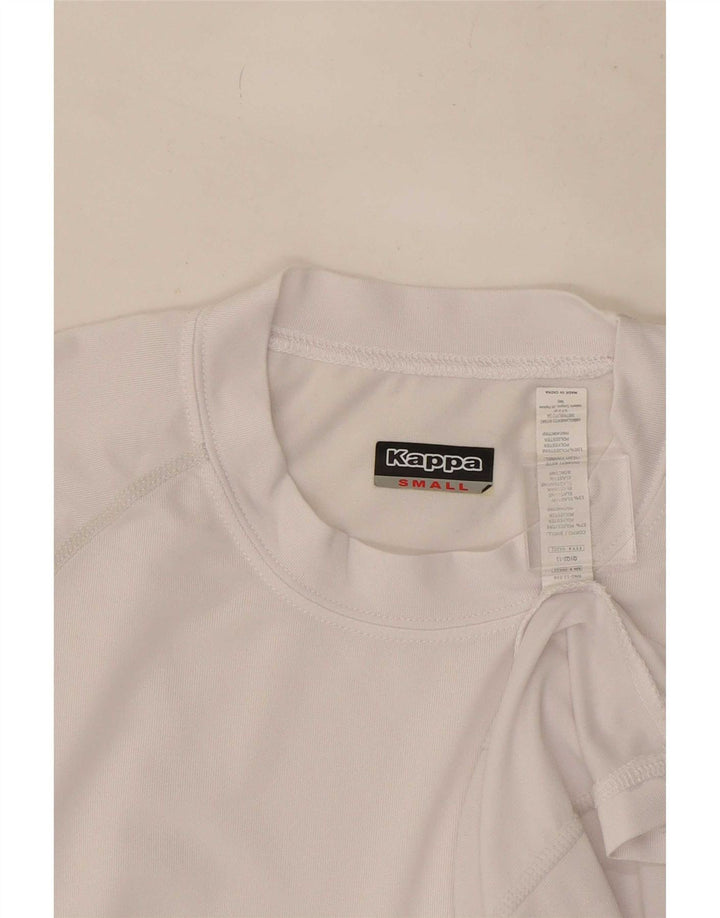 T-shirt uomo Kappa Top Small bianca in poliestere