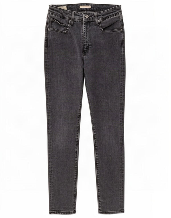 Jeans skinny Levi's da donna 721 a vita alta W30 L30 Lyocell grigio