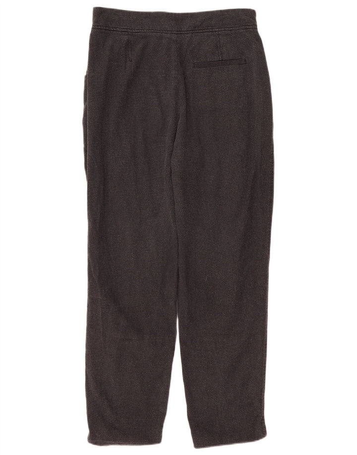 Pantaloni casual da donna Massimo Dutti EU 38 Small W28 L27 Pied de poule nero