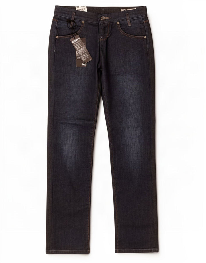 Jeans Lee Lynn Slim da donna W26 L33 cotone blu navy