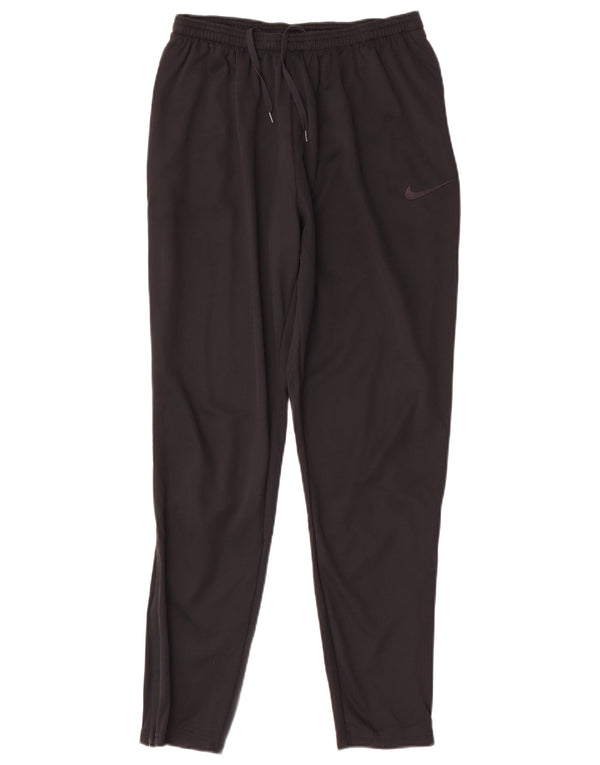 Nike Mens Dri Fit Tracksuit Trousers Joggers Medium Black Polyester