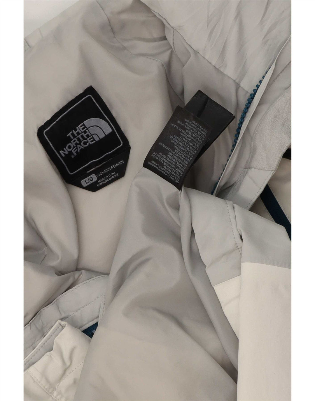 Giacca a vento da donna The North Face UK 16 Large White Colourblock
