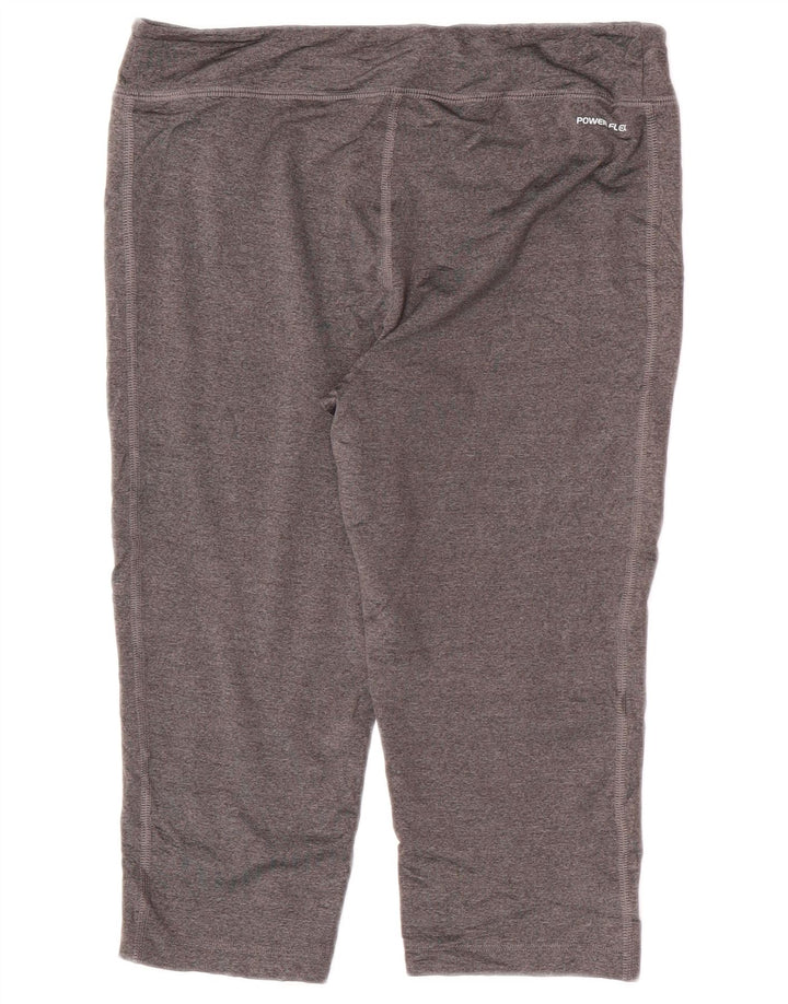 Leggings Capri da donna Champion UK 12 Poliestere grigio medio