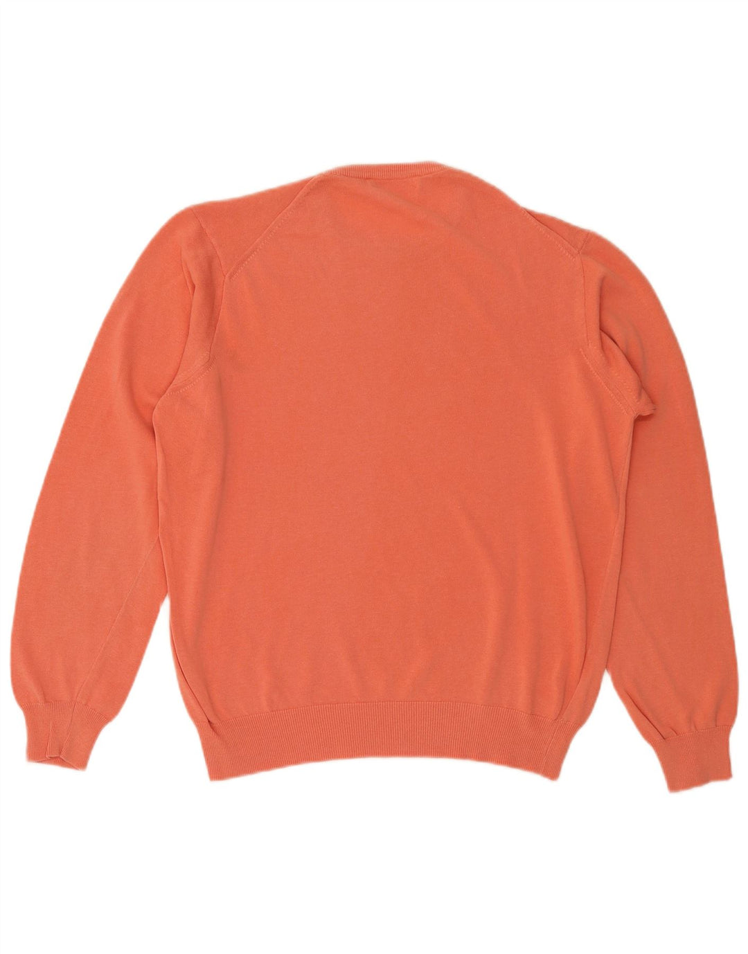 Maglione da uomo girocollo Il Granchio in cotone arancione medio