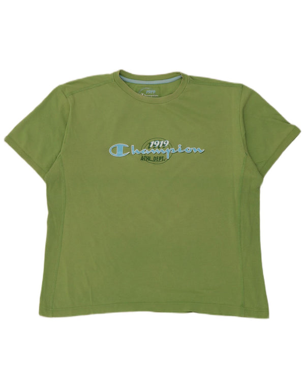 Maglietta grafica Champion da bambino, 15-16 anni, 2XL Verde