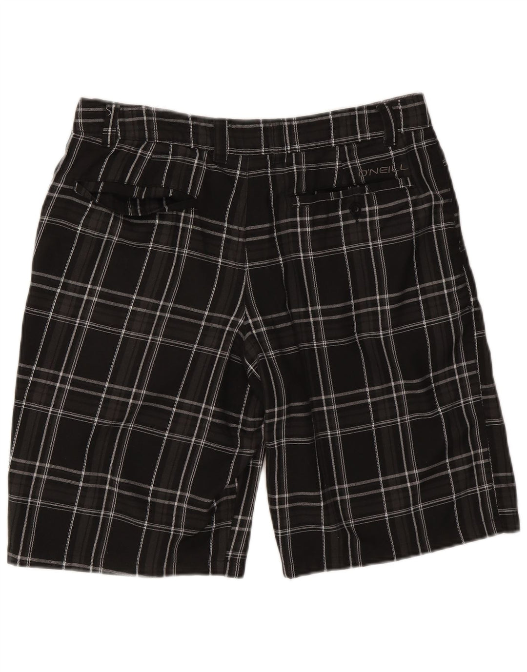 Pantaloncini chino da uomo O'Neill W34 grandi quadri neri