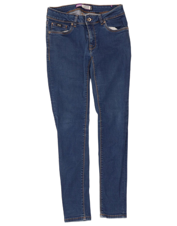 Jeans skinny Cassie da donna Superdry W28 L30 cotone blu