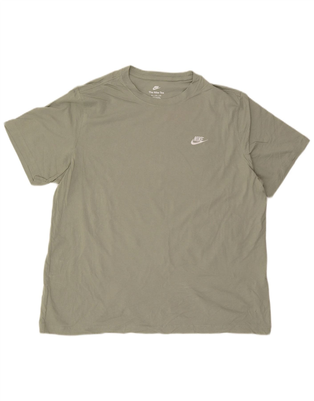T-shirt da uomo Nike Top 2XL in cotone verde