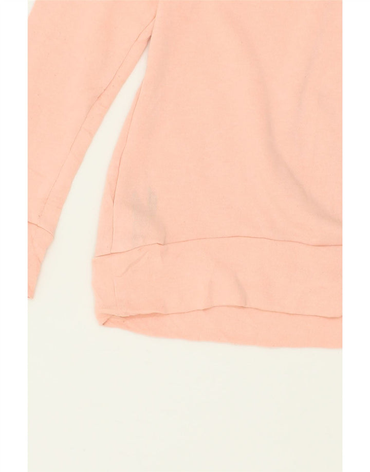 ADIDAS Womens Sweatshirt Jumper UK 8/10 Small Pink Cotton Vintage Adidas and Second-Hand Adidas from Messina Hembry 
