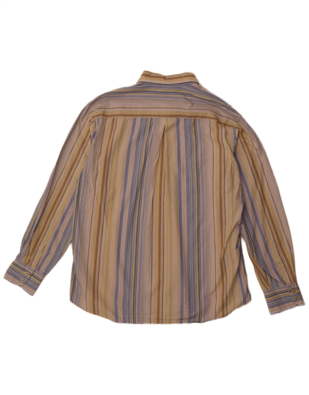 Camicia da uomo Tommy Bahama in cotone a righe grandi gialle
