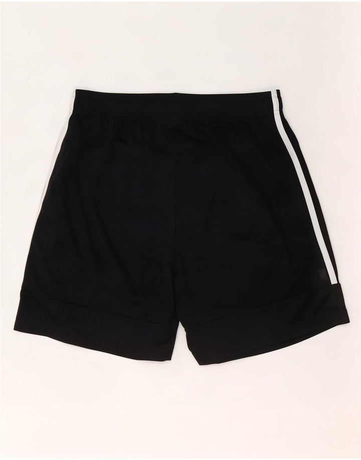 Pantaloncini sportivi da uomo Adidas medi neri in poliestere