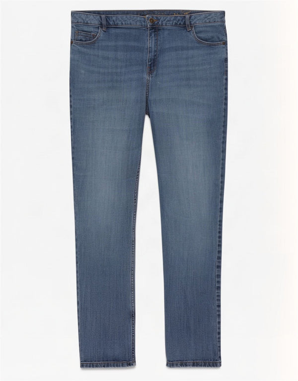 Jeans slim da donna Marks & Spencer UK 22 3XL W42 L30 Cotone blu