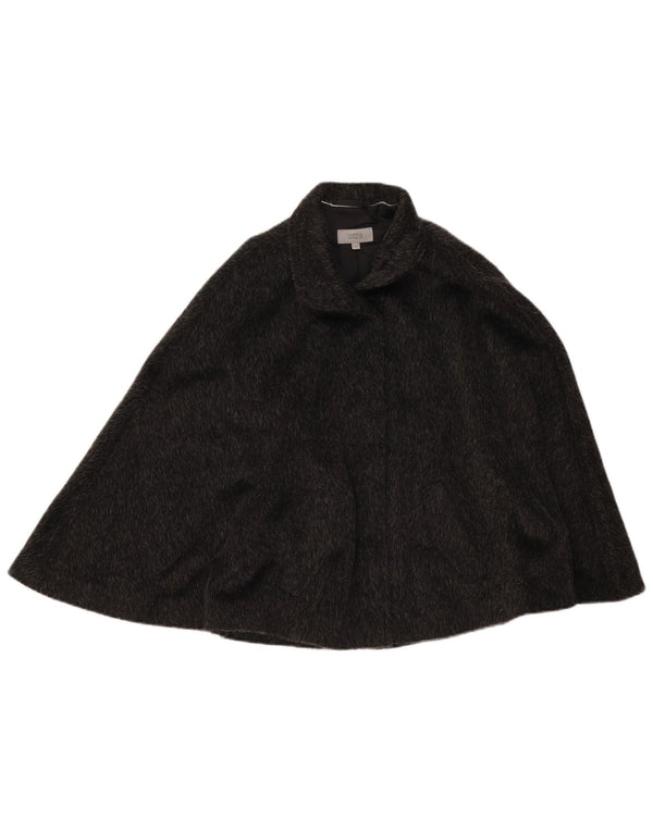 Cappotto a mantella da donna Marks & Spencer UK 10 piccolo grigio