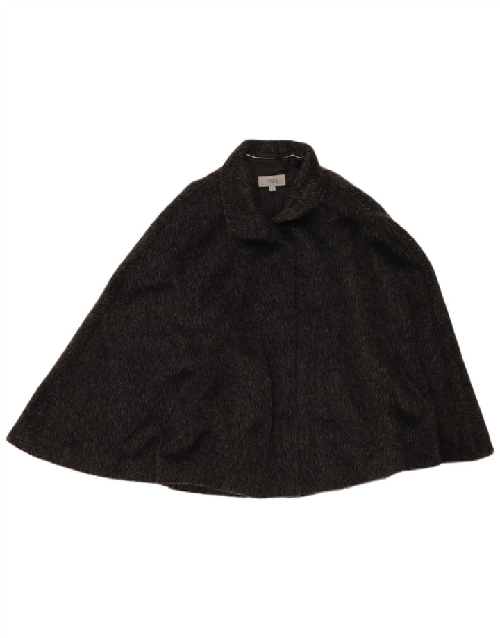 Cappotto a mantella da donna Marks & Spencer UK 10 piccolo grigio