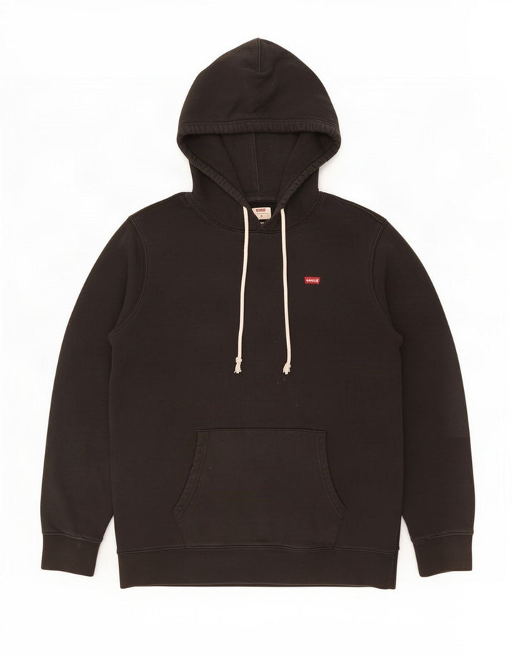 Maglione con cappuccio da uomo Levi's in cotone nero medio