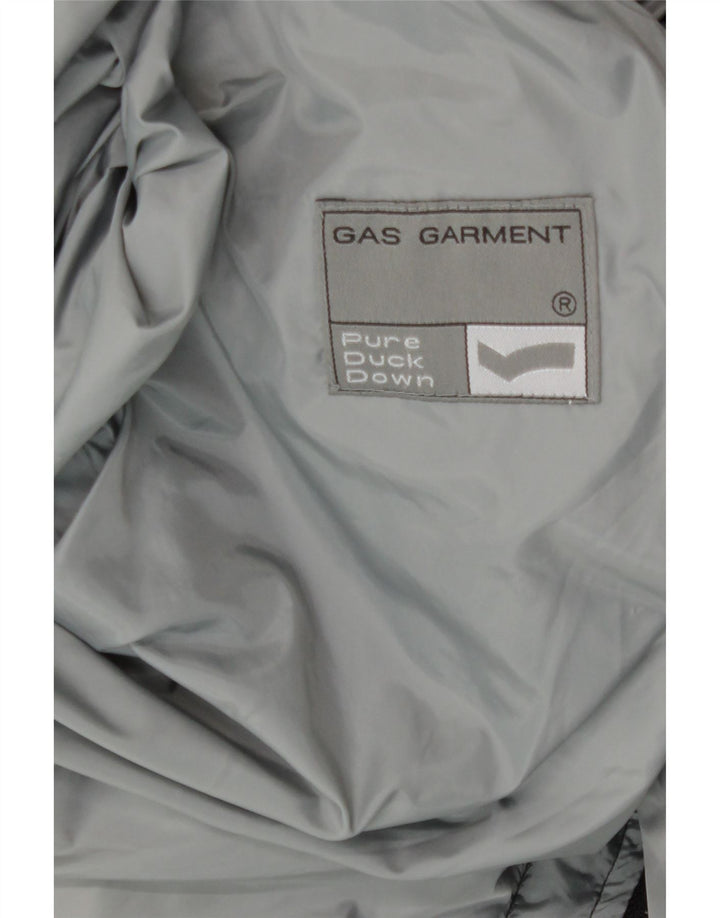 Cappotto imbottito con cappuccio da uomo Gas UK 40 grande grigio