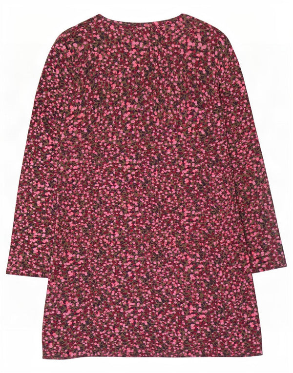Abito basic da donna a maniche lunghe Joules UK 16 Grande floreale multicolore