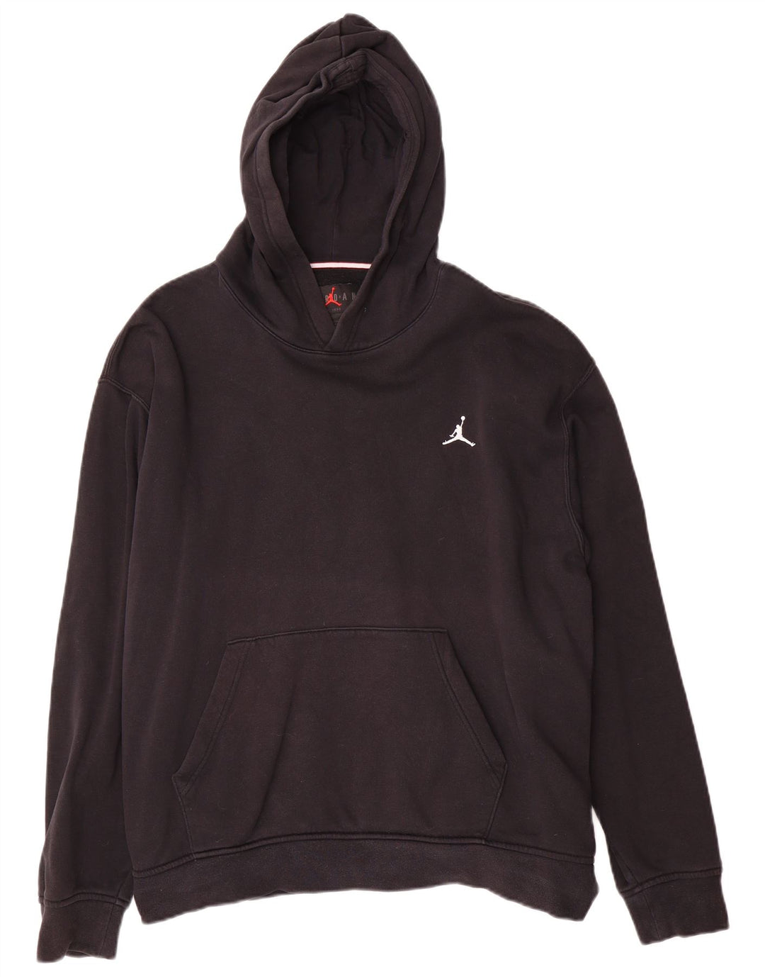 Felpa con cappuccio da uomo Jordan Large in cotone nero