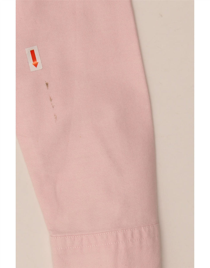 Camicia Benetton Donna UK 10 Small Rosa Cotone