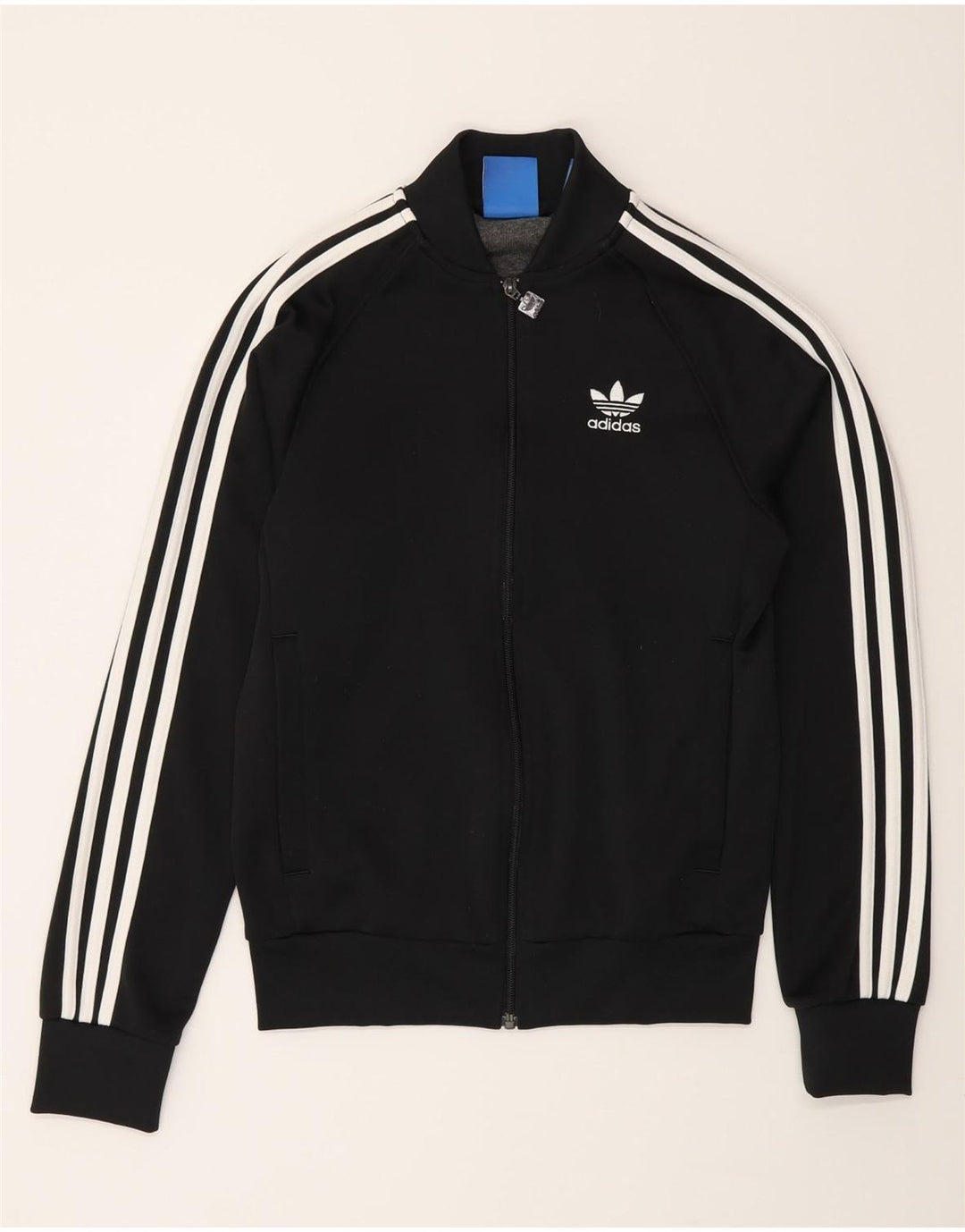 Giacca da tuta da donna Adidas UK 6 XS Nera