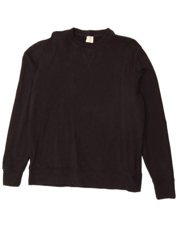 Felpa da uomo Marks & Spencer maglione XL cotone nero