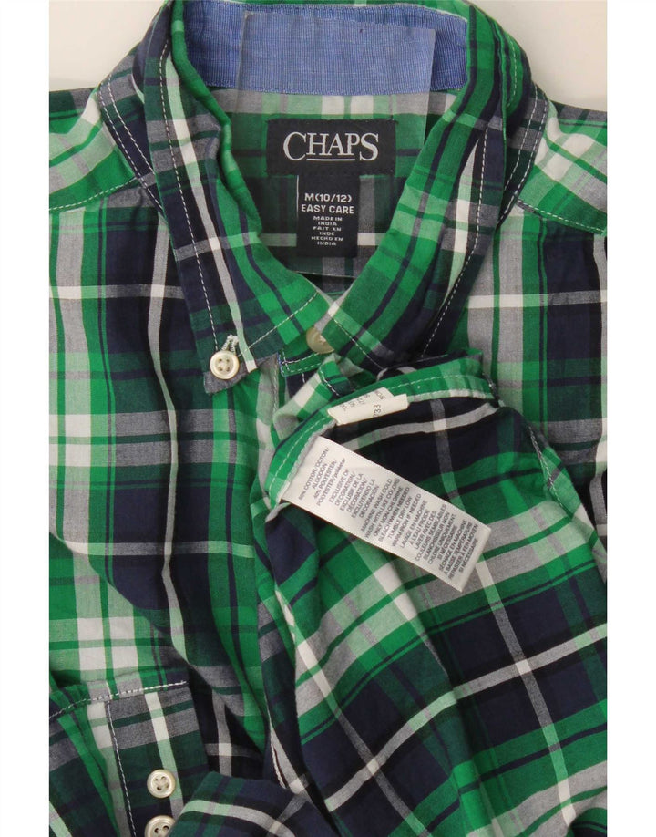 Camicia Chaps Ragazzi 10-11 anni Cotone a quadri verde medio