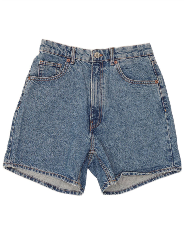 Pantaloncini di jeans da donna ZARA EU 38 piccoli W28 cotone blu