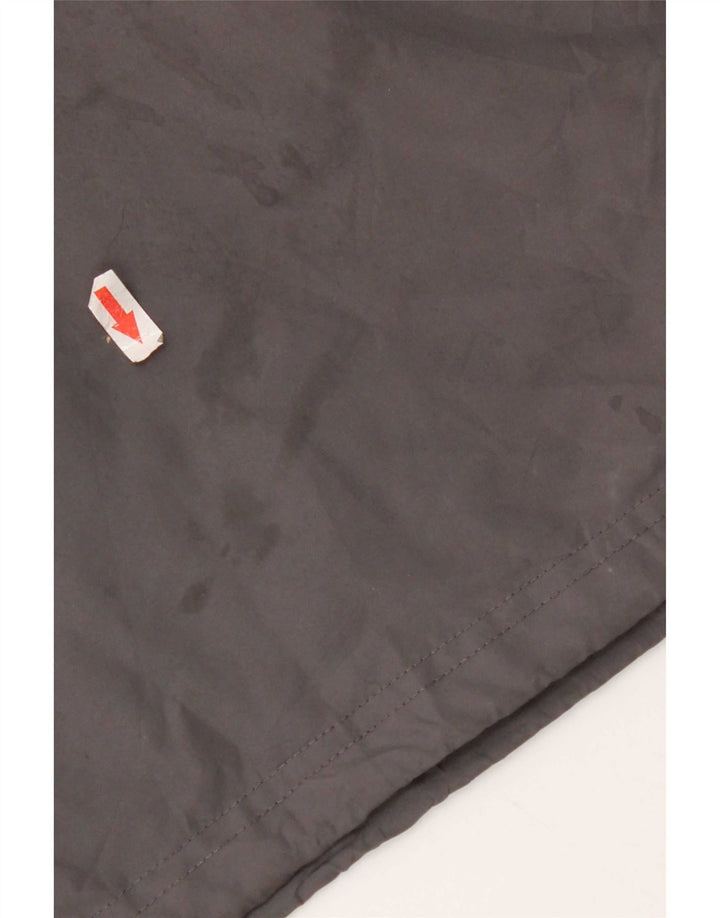 Giacca antipioggia con cappuccio grafico da uomo Champion UK 42 XL Poliestere grigio