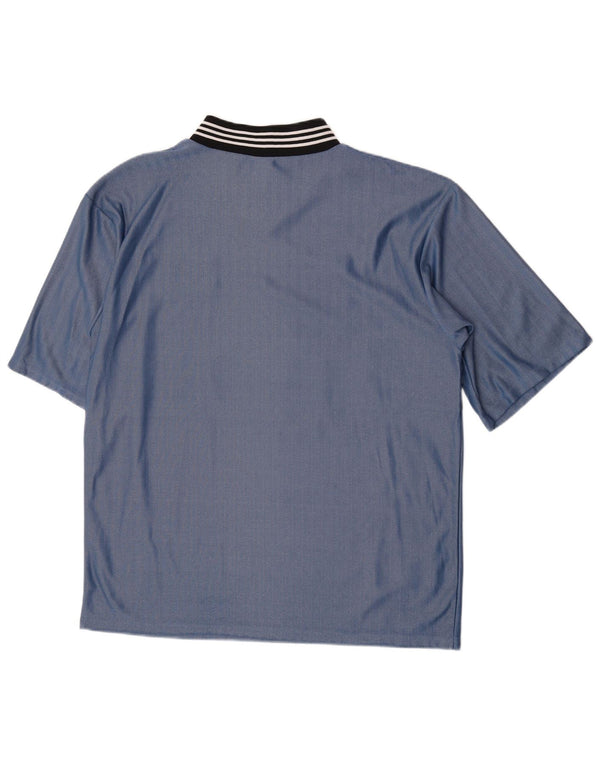 Adidas Maglia da trasferta da uomo Newcastle United 1996-1997 XL Blu Poliestere Sport