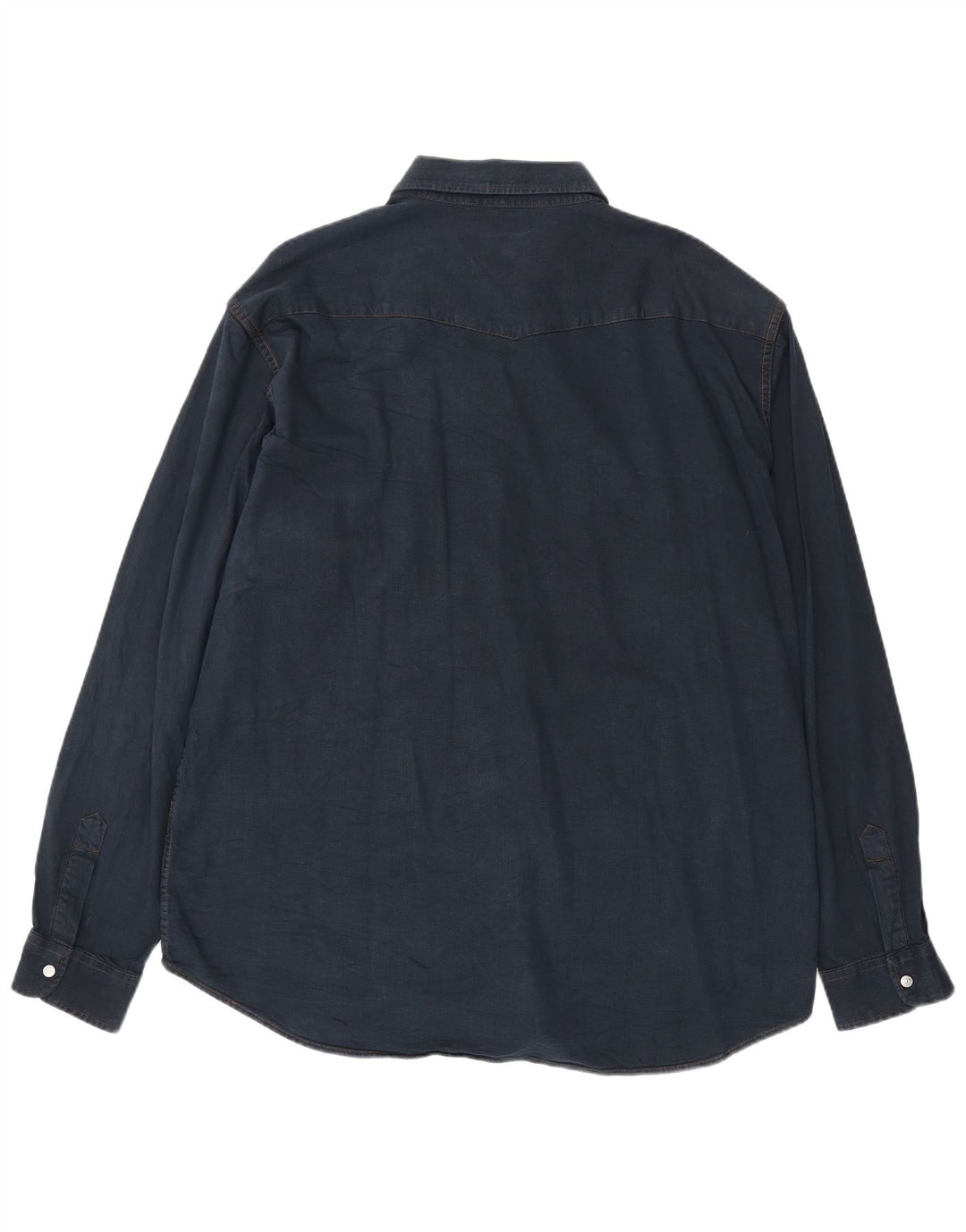 Camicia in denim da uomo CARRERA 2XL cotone blu navy
