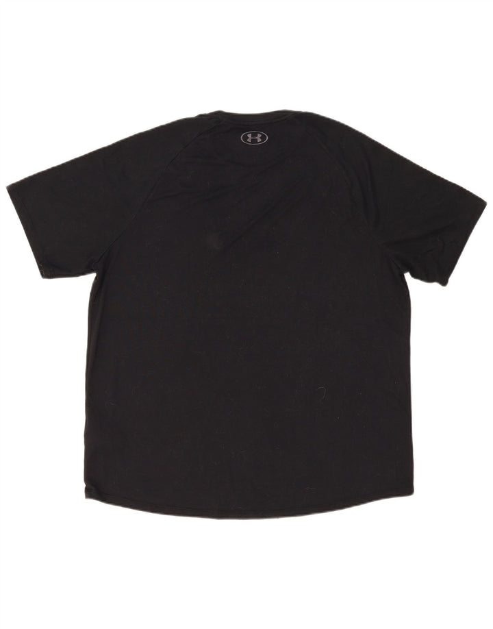 Maglietta da uomo Under Armour Top XL poliestere nero