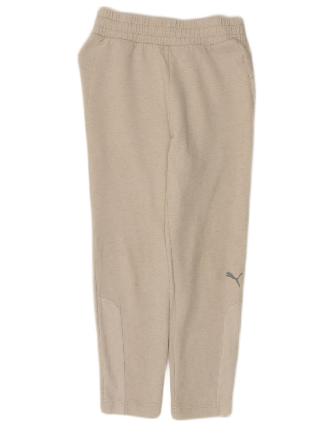 Pantaloni della tuta da donna Puma UK 8 Small Beige screziati